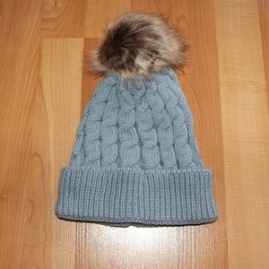 New Winter Handcrafted Knit Beanie Hat Cap Pom Pom